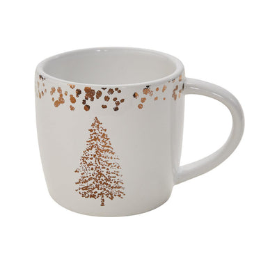 Golden Christmas Mugs - Set of 4 Park Designs - The Fox Decor